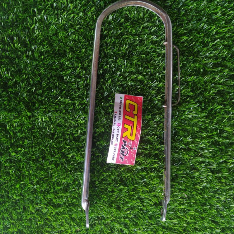 slebor depan GL100 platina besi penahan slebor depan gl100