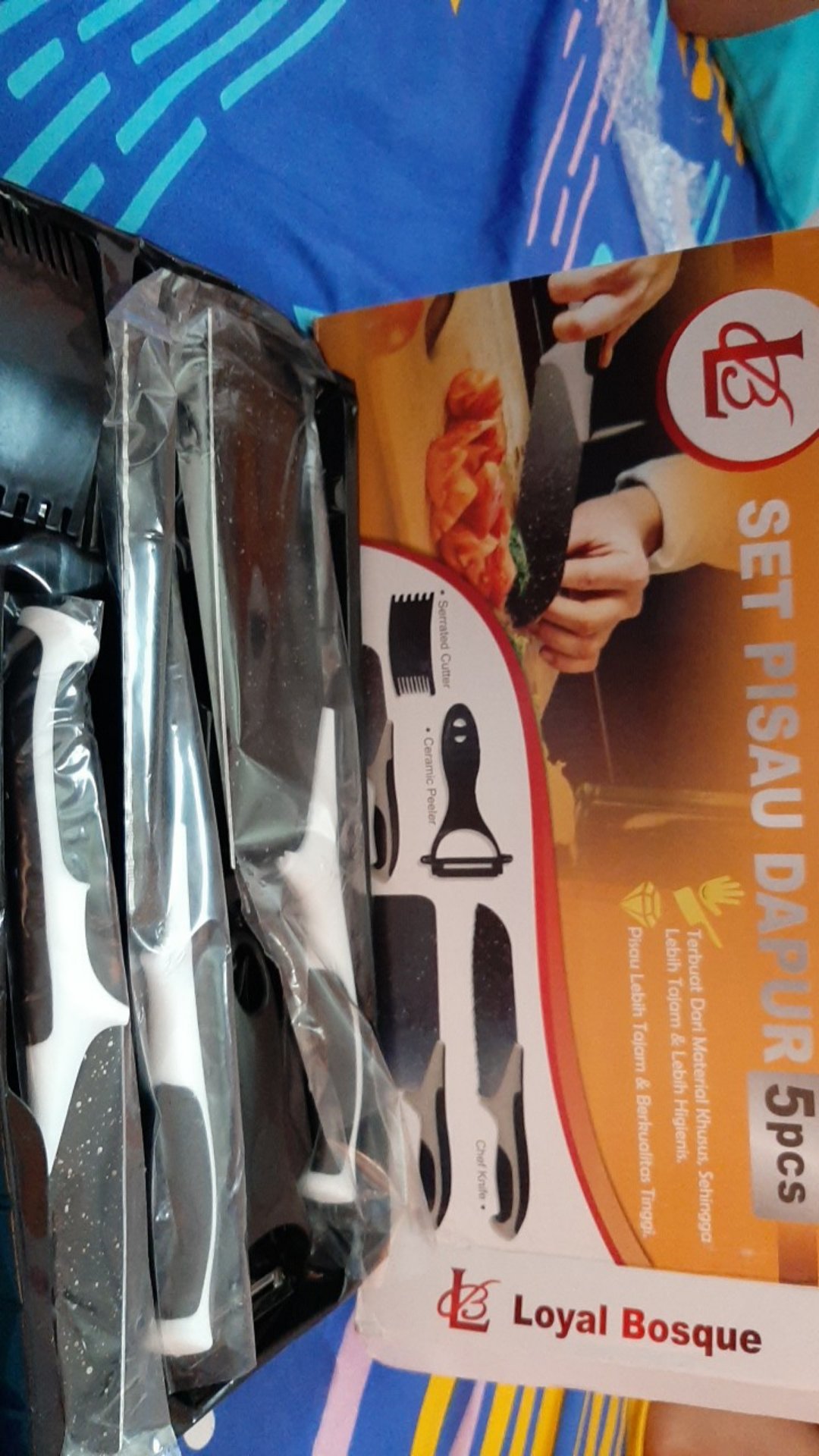 Pisau Set 5 Pcs Loyal Bosque