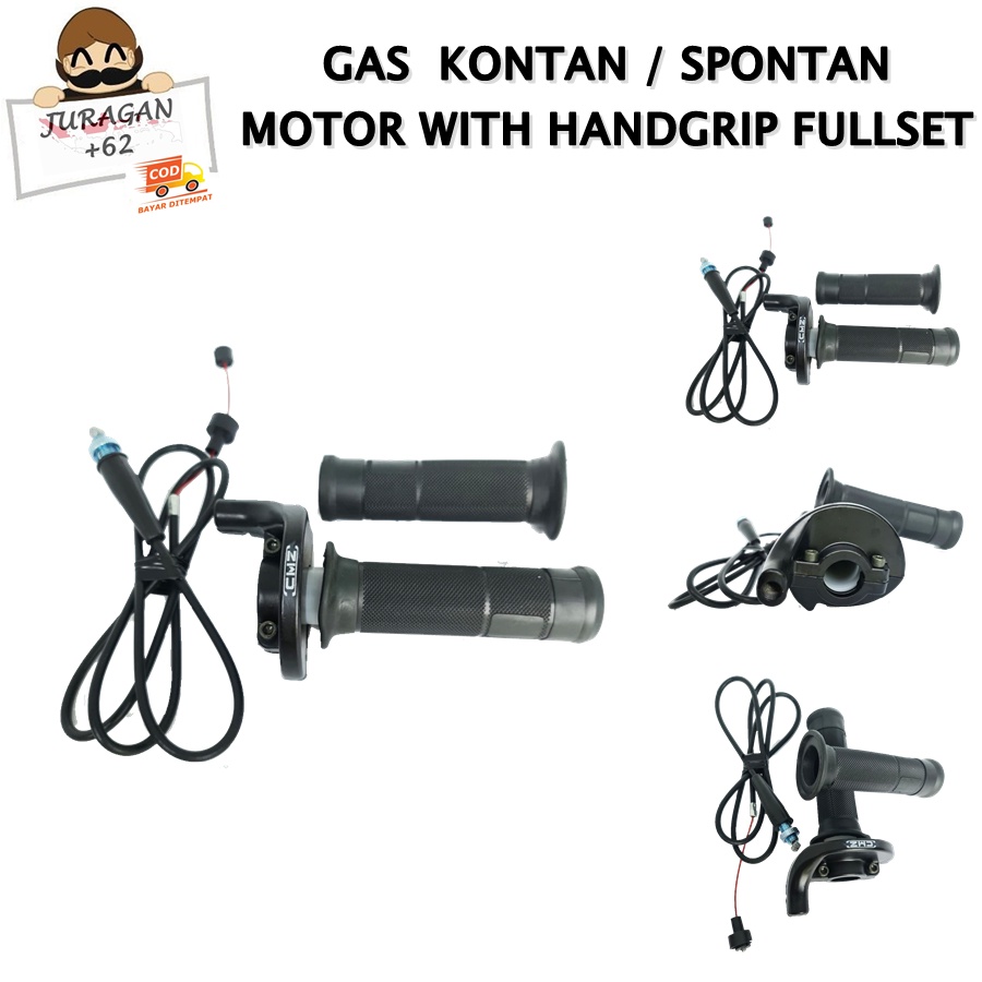 GAS SPONTAN WITH HANDGRIP UNIVERSAL