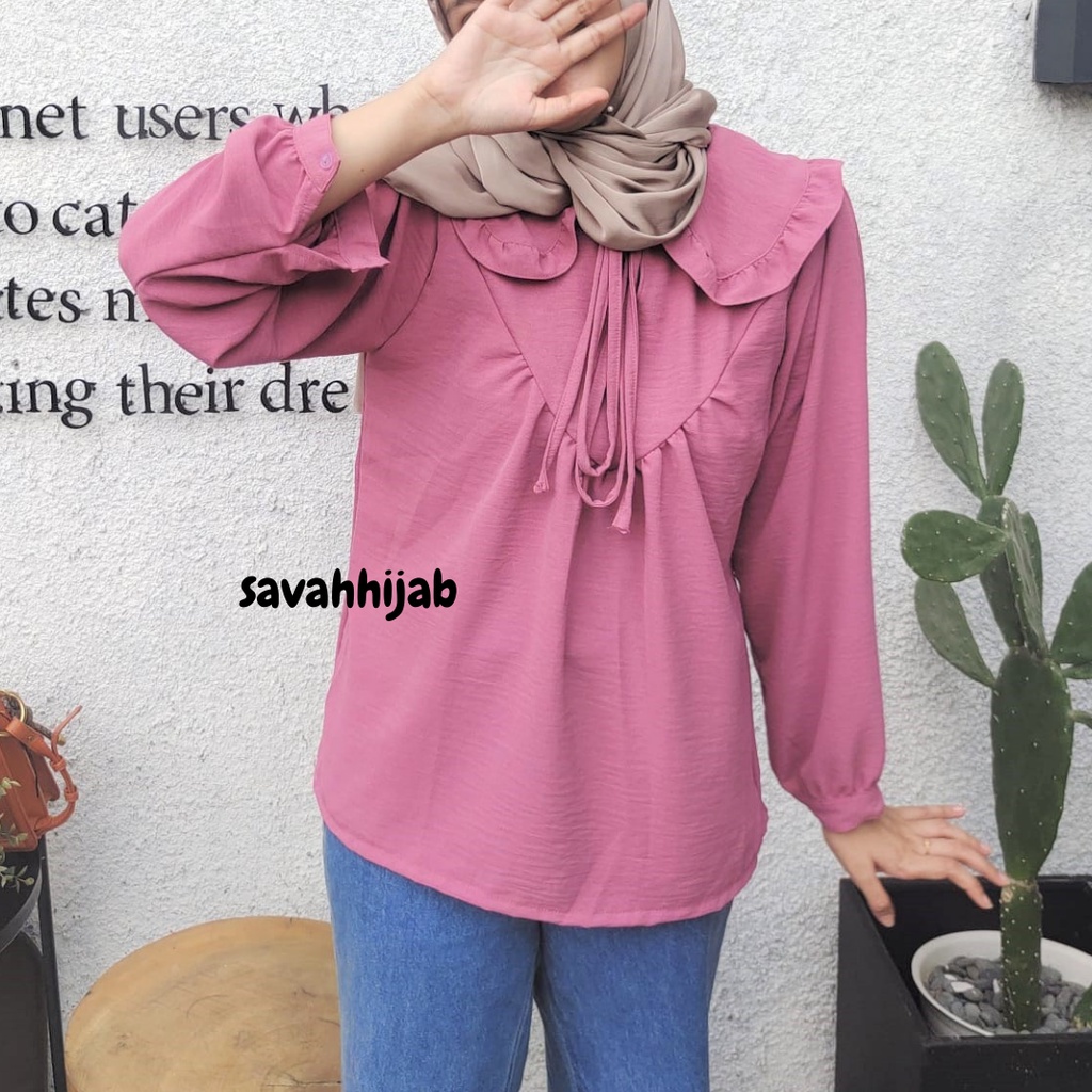 DELOFA BLOUSE / BLOUSE CRINKLE