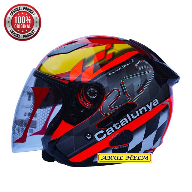 HELM KYT GALAXY CATALUNYA DOUBLE VISOR / KYT GALAXY ORIGINAL