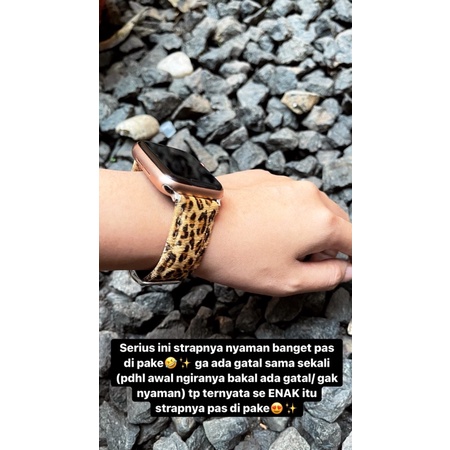 strap leather leopard strap apple watch series 1/2/3/4/5/6