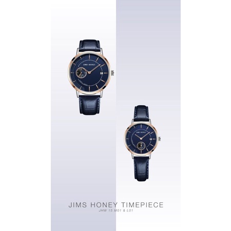 JHW 15 JAM TANGAN COUPLE PRIA WANITA JIMSHONEY ORIGINAL FREE BOX REALPIC COD SERTIFIKAT ANTI AIR