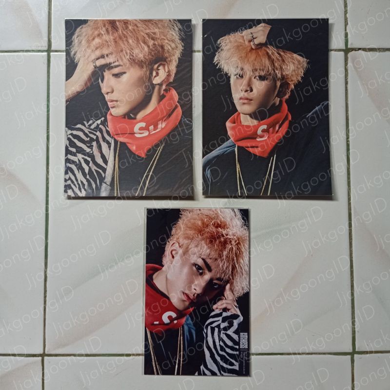 Mark lee NCT Official Postcard Photoset 4x6 Photo