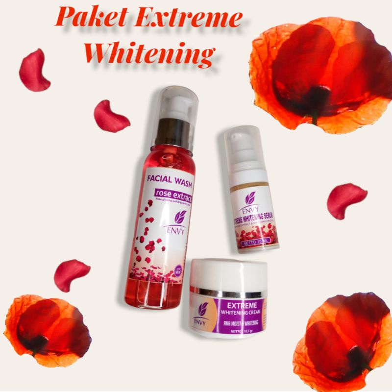 ENVY BEAUTY PAKET EXTREME WHITENING KULIT BADAK