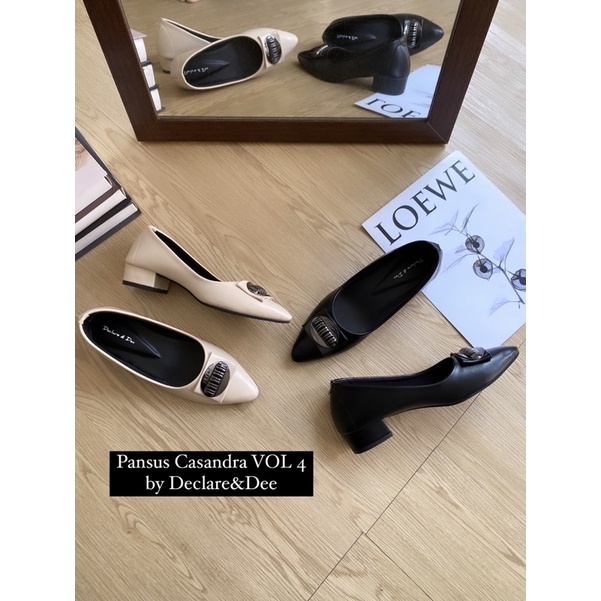 DECLARE&amp;DEE PANSUS CEWEK CASANDRA  NEW ACC VOL 4/5 SEPATU KERJA WANITA