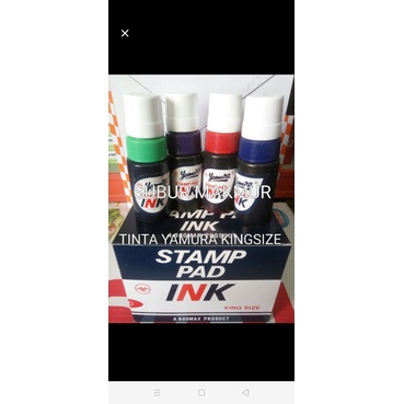 

(1LUSIN) TINTA YAMURA KING SIZE 213 / TINTA YAMURA STAMP PAD INK