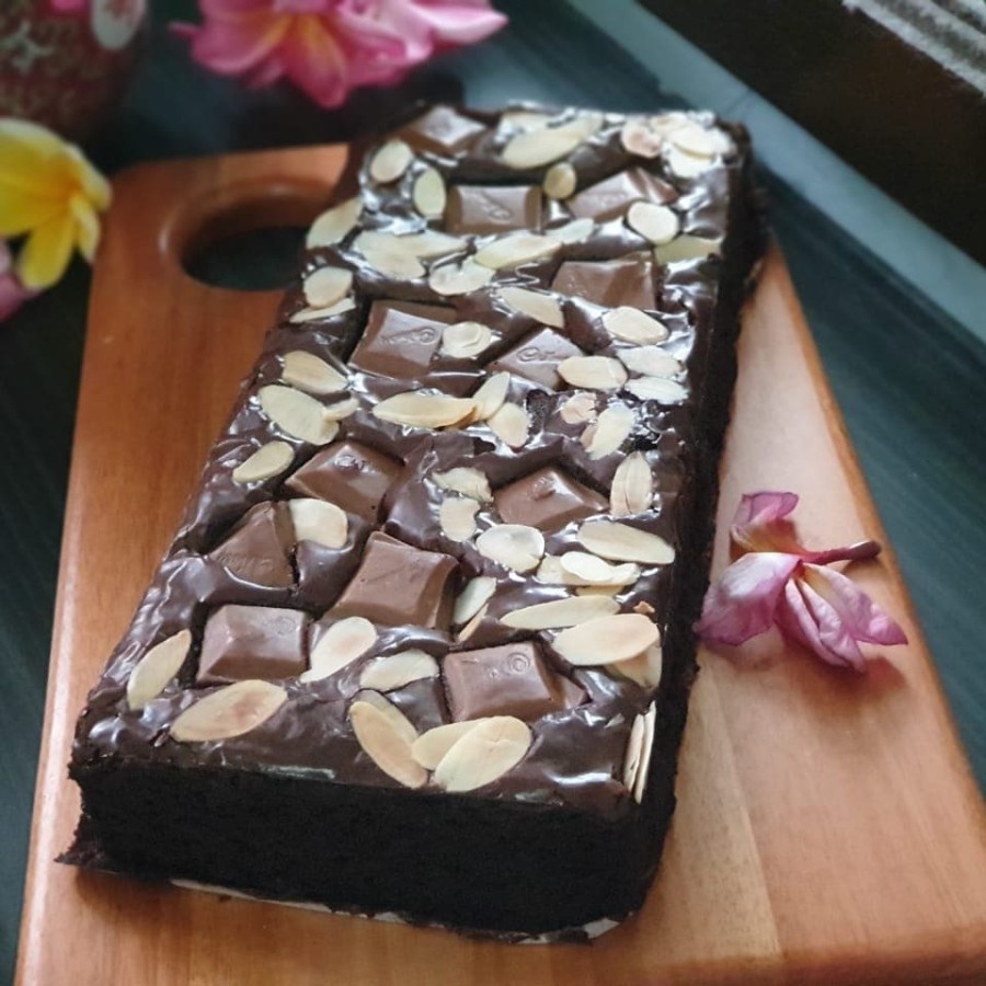 

Brownies cadbury panggang