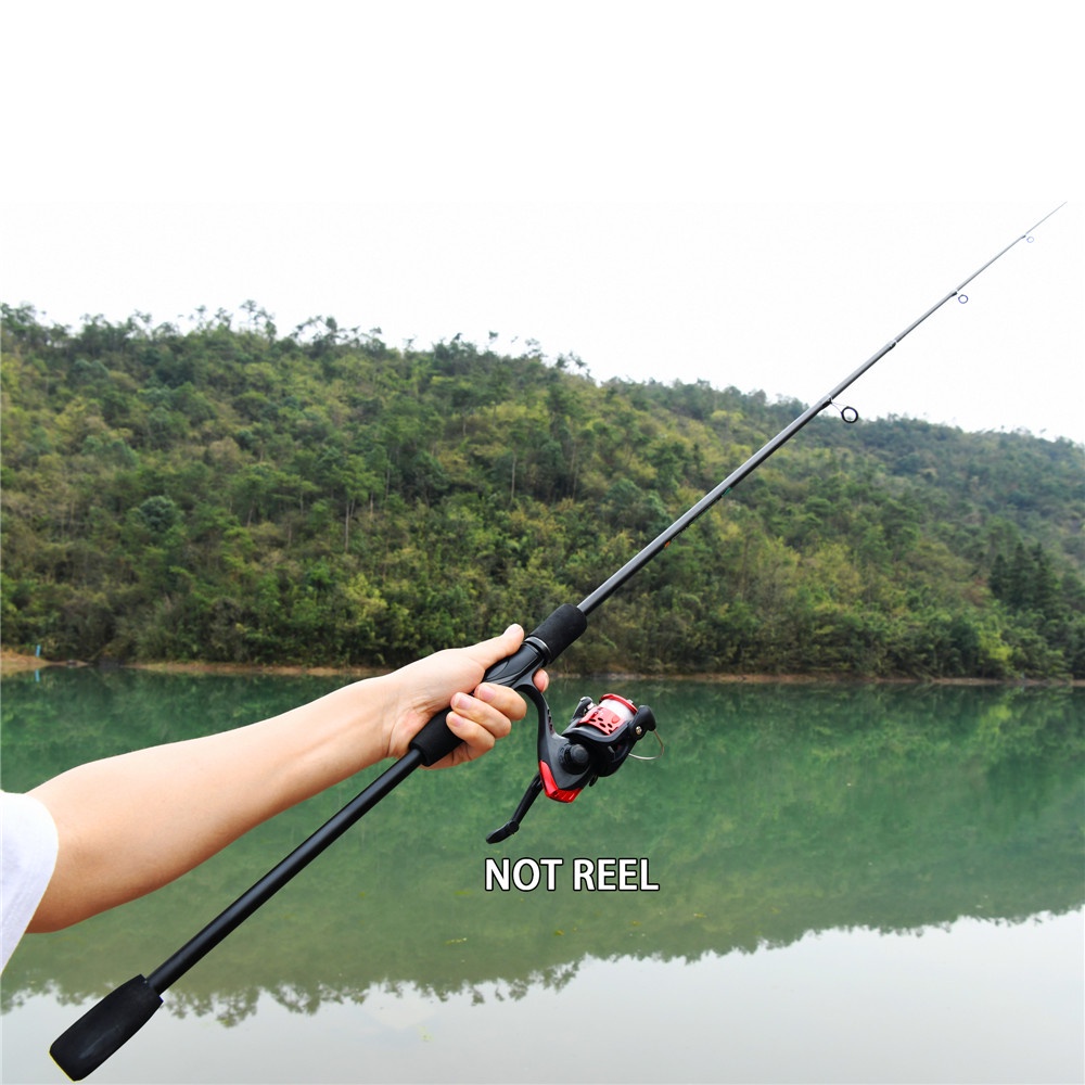 Spinning Rod Joran Pancing Fishing Rod 2 Bagian Fishing Tackle Outdoor Fishing Joran Pancing 2 Segments 1.8M Kaku Lentur Murah Kuat