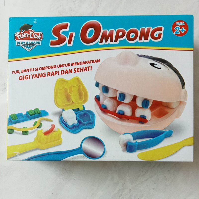 Mainan Malam Plastisin Fundoh Si Ompong Dentist 28156