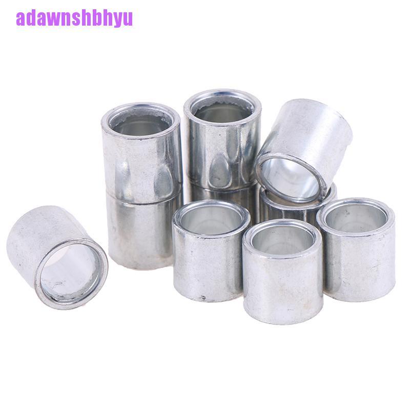10 Pcs Bearing Spacer Bushed Bahan Metal Untuk Scooter Wheel Skateboard