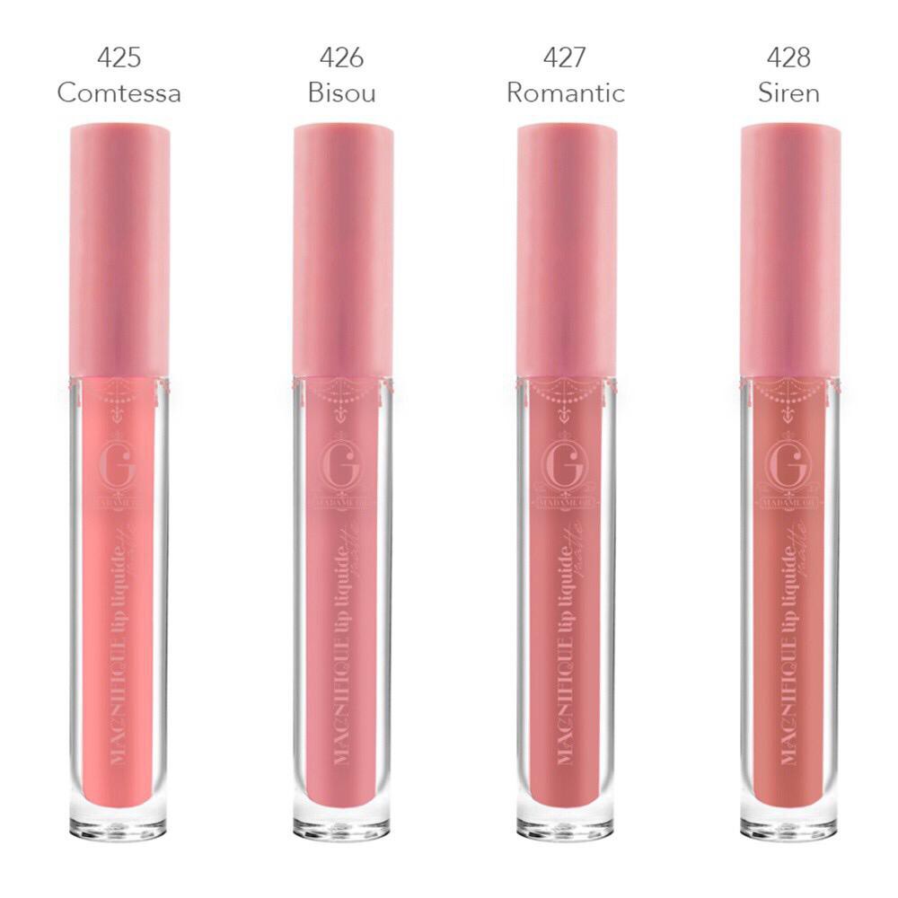 Madame Gie Magnifique Lip Liquide Matte Nude Series