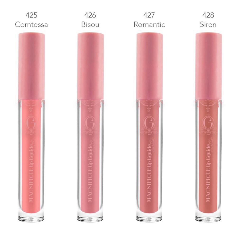 Madame Gie Magnifique Lip Liquide Matte Nude Series