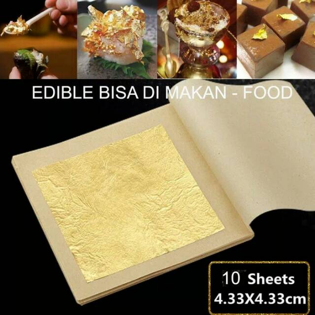 

GOLD LEAF /LEMBARAN EMAS 1 PCS