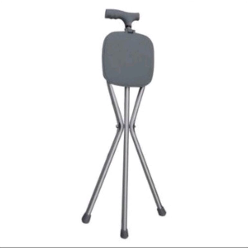 Tongkat duduk/kursi lipat orang tua