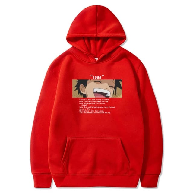 Anime Naruto Smile 1986 Sweater hoodie II Sweater Anime ( Pria &amp; Wanita )