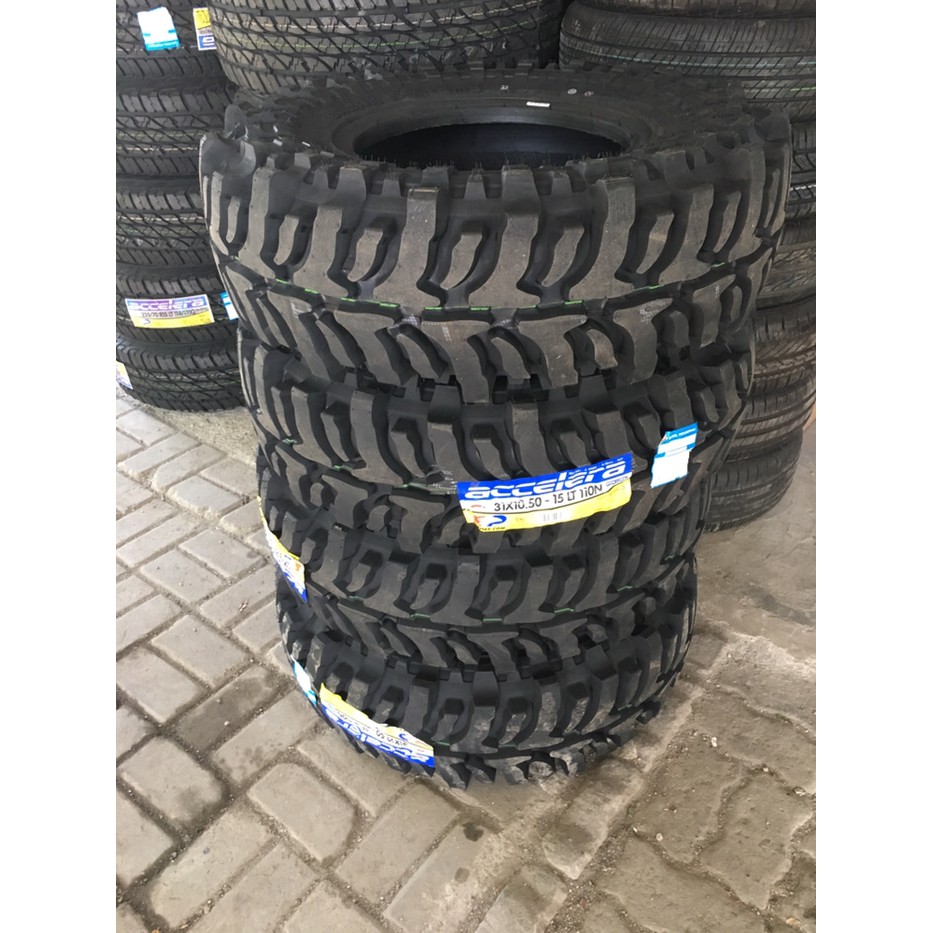 Ban Mobil Offroad Ukuran 31 10,5 R15 ACCELERA BADAK XTREME