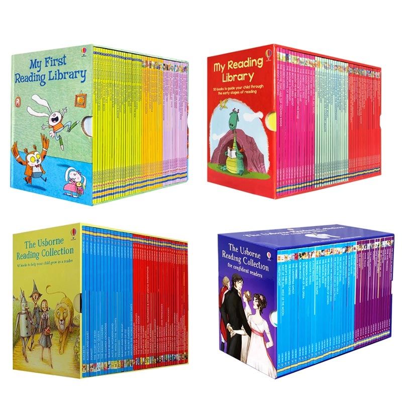 40 books the usborne reading collection for confident readers/buku inggris/buku anak import/happychild