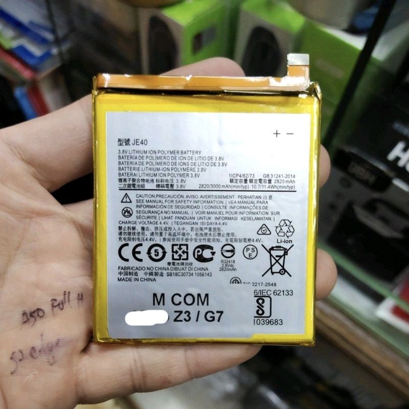 BATERAI NEXUS 6 / EZ30 , Z3 / G7 / JE40 BATTERY BATT BATLE MANTUL MURAH MERIAH