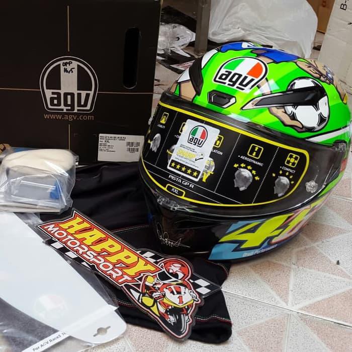 HELM AGV PISTA GP R ROSSI MUGELLO 469 2017 CARBON SIZE XXL LIM.ED