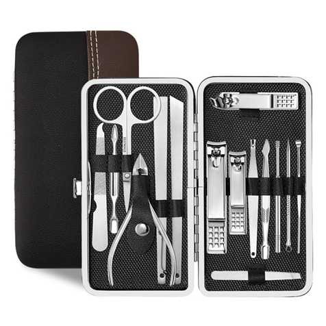 Set Alat Perawatan Kuku Telinga Alis / Set Manicure Pedicure 12 PCS - 7 PCS