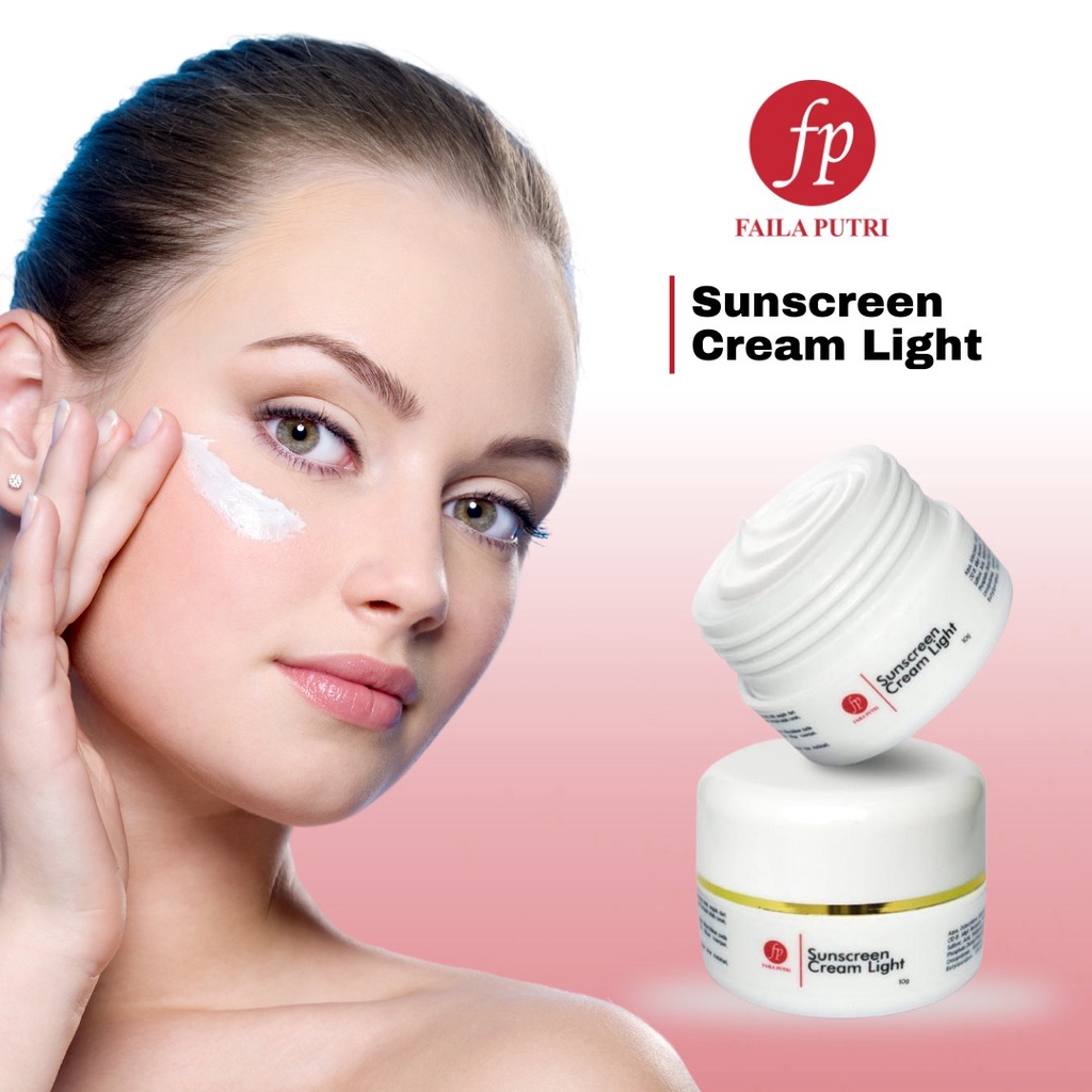 Sunscreen cream light FP - sunblock day cream spf 30