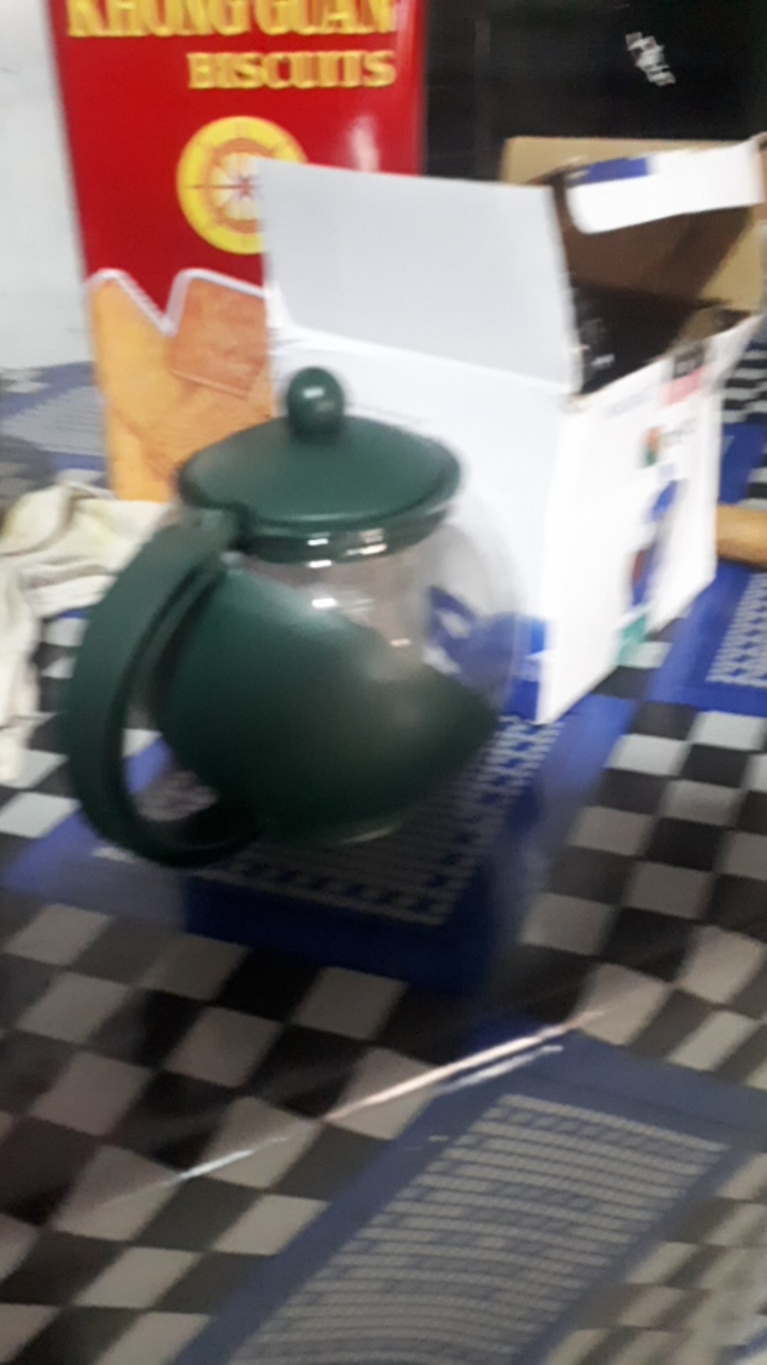 Tea Pot Nagako Aurora 750ml / Teko Saringan Teh Baceman Teh Kopi Tubruk