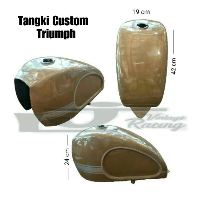 Tangki triumph tangki custom