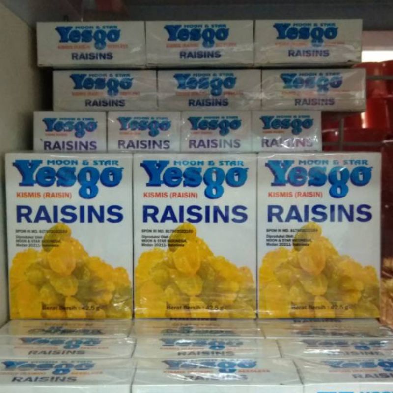 

YESGO RAISINS KUNING 42.5GR