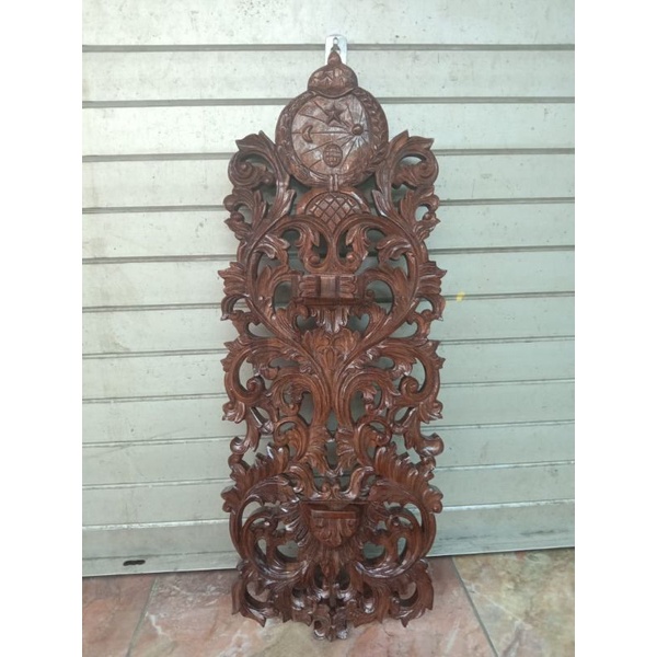 Blawong tempat keris bahan kayu jati