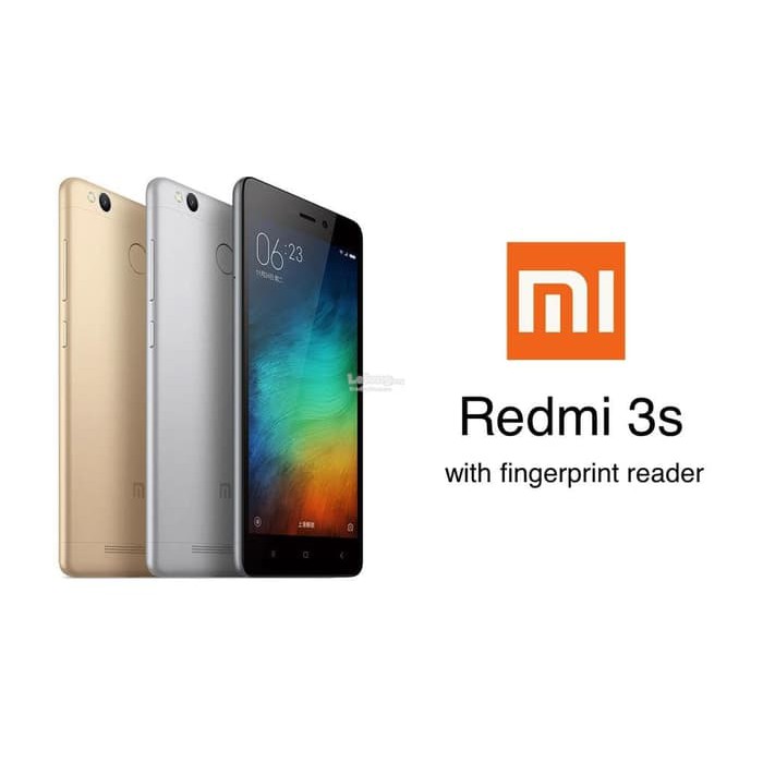 Xiaomi Redmi 3S 2/16GB 4G - Ram 2GB Internal 16GB - Garansi 1 Tahun