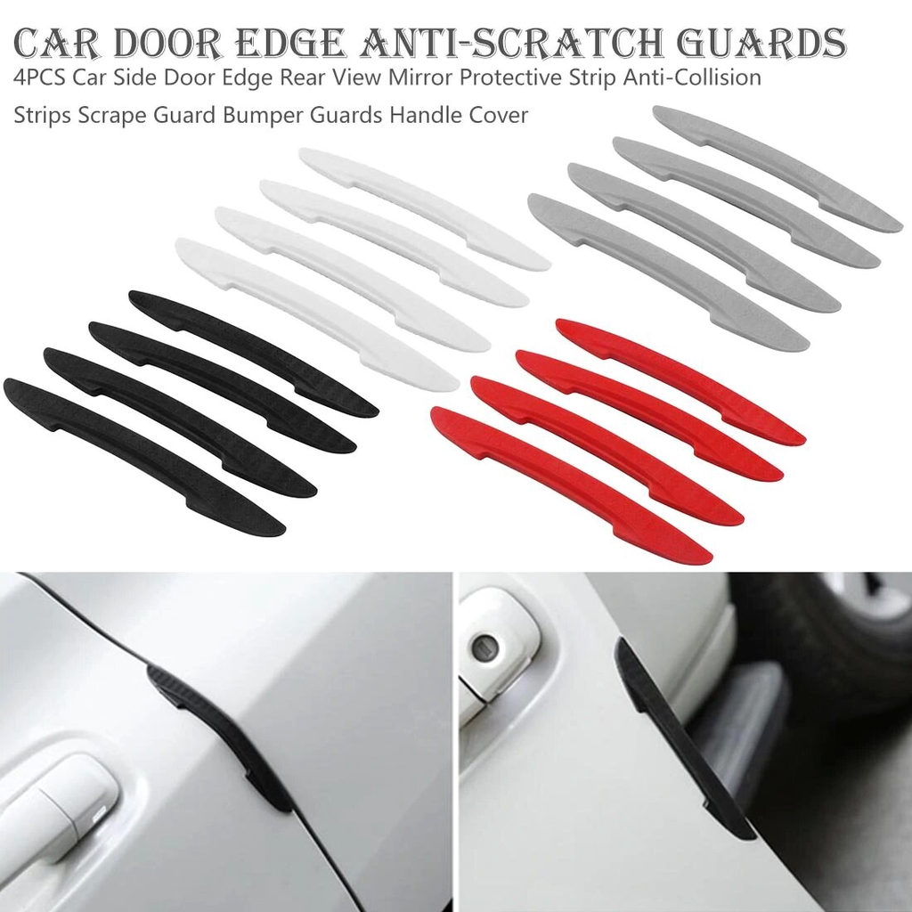 Car Door Guard Pelindung Pintu Spion Mobil Karet Anti Gores Benturan Logo