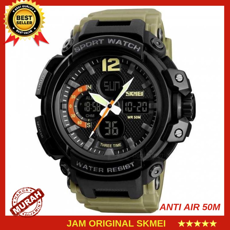 jam skmei analog digital