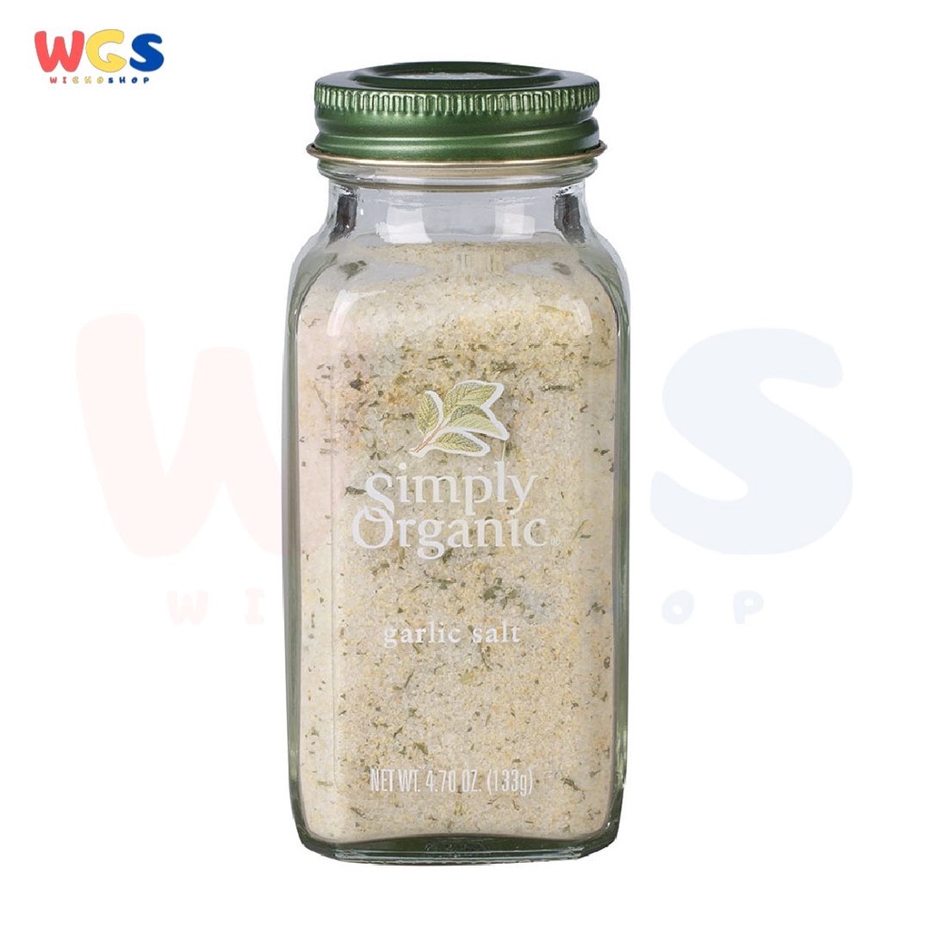 Simply Organic Garlic Salt 4.7oz 133g