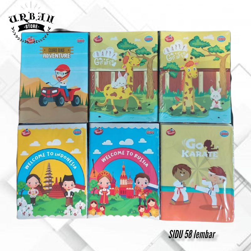 

Buku Tulis SIDU 58 Lembar // Buku Tulis Termurah