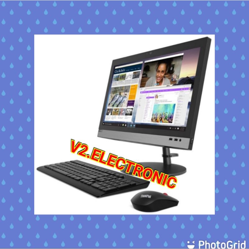 Lenovo V330-20ICB PC AIO All In One Intel Core i3-8100 | RAM 8GB | SSD 128GB + HDD 1TB | Windows10