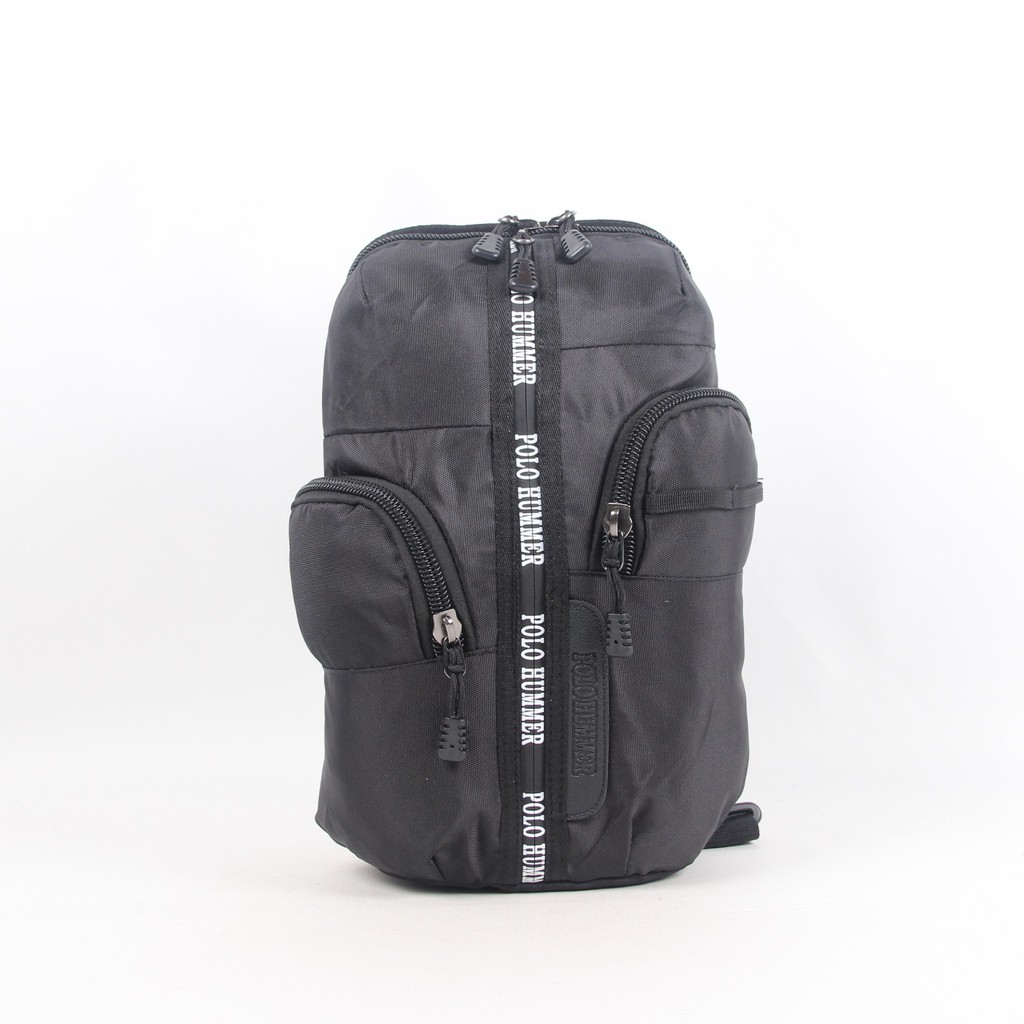 TAS SELEMPANG ARMY TACTICAL/ TAS SELEMPANG POLO HUMMER - Hitam