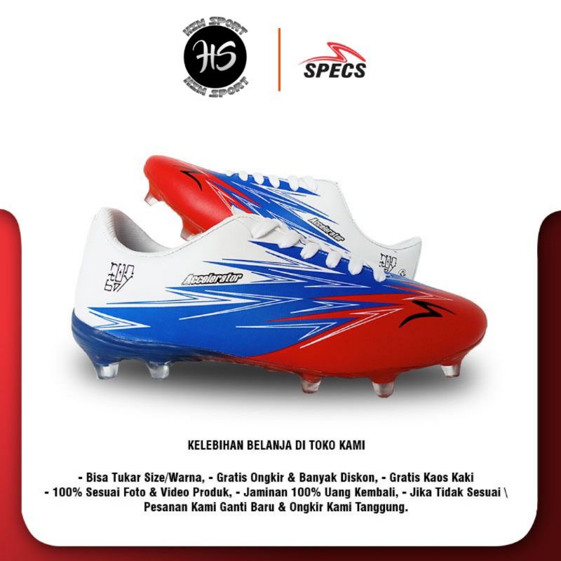 Sepatu Bola Specs Accelerator Lightspeed 3 Pria Dewasa