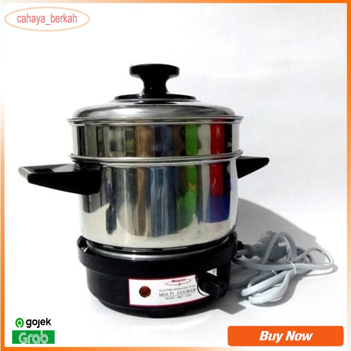 ALAT MASAK LISTRIK SERBAGUNA alat masak liMulti Cooker Maspion MEC-2750