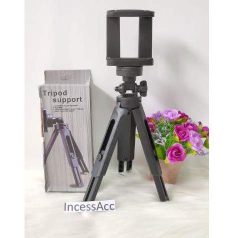 TRIPOT SUPPORT MINI HOLDER 360 FOR HANDPHONE GOPRO TRIPOT TANGAN FLOG