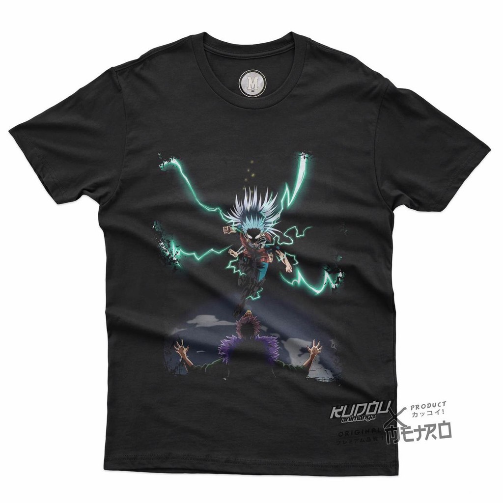 Tshirt Deku 100% One For All Boku no Hero Academia