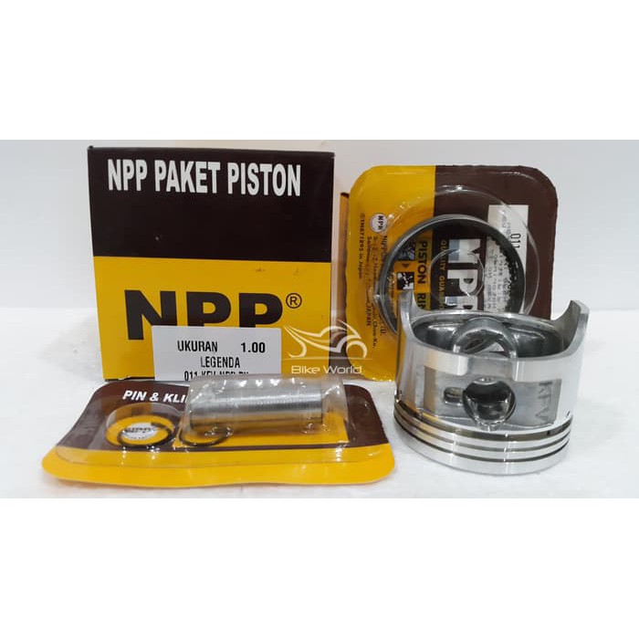 Piston Kit Legenda, revo, supra fit New OS 100 Asli Ori Original