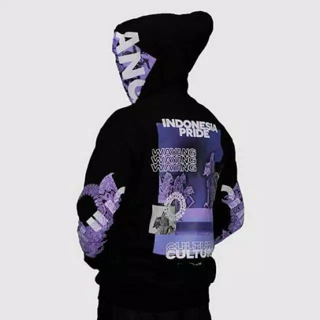 Sweater Jaket AHHA / Hoodie AHHA Wayang M L XL XXL