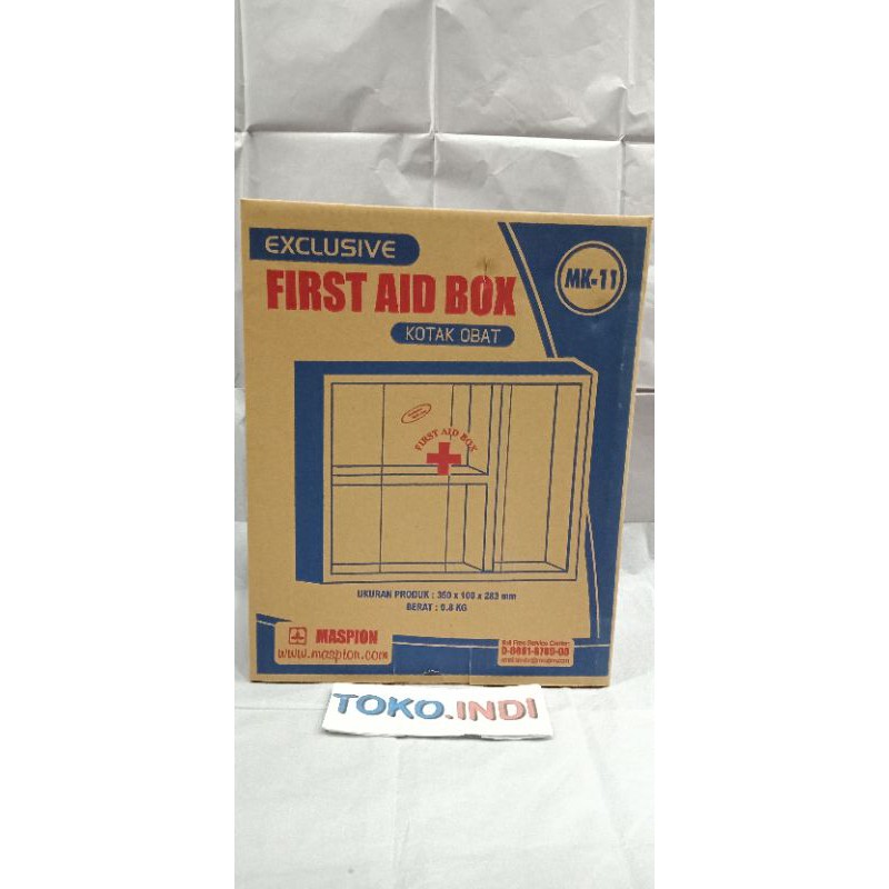 Kotak Obat First Aid Box MK-11 / Kotak Obat Geser / Kotak p3k Geser