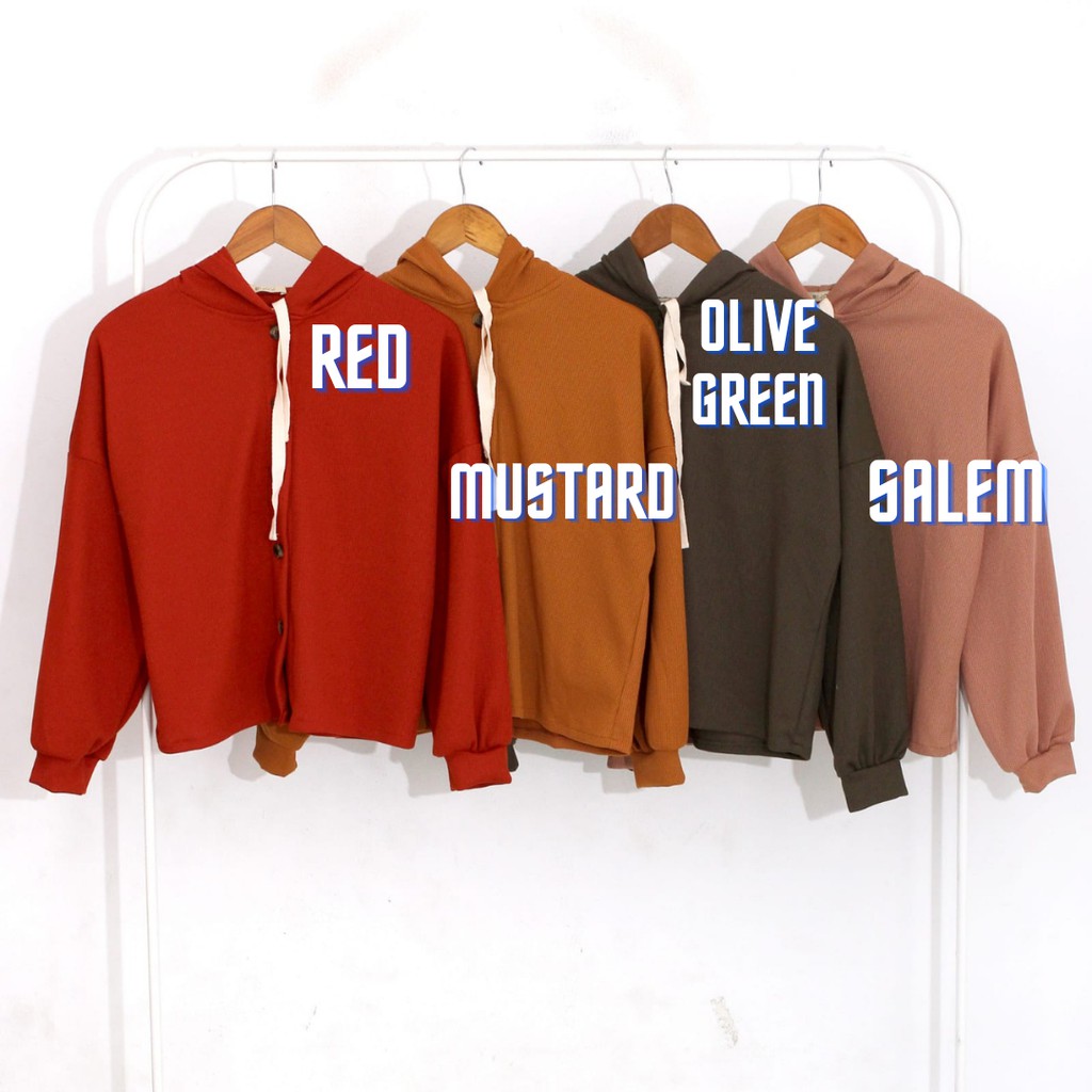 Jaket 1141 Waffle Knit Premium Polos Fashion Jaket