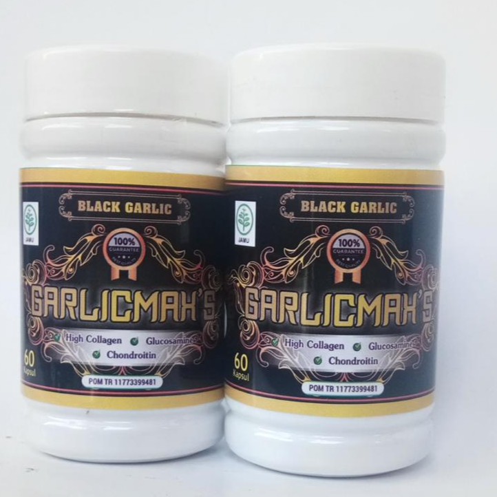 BLACK GARLIC kapsul - Bawang Hitam GarliC Maxs 60 Kapsul