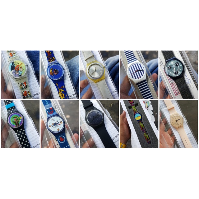 Swatch standar gent, autoquartz, skin chrono, new gent