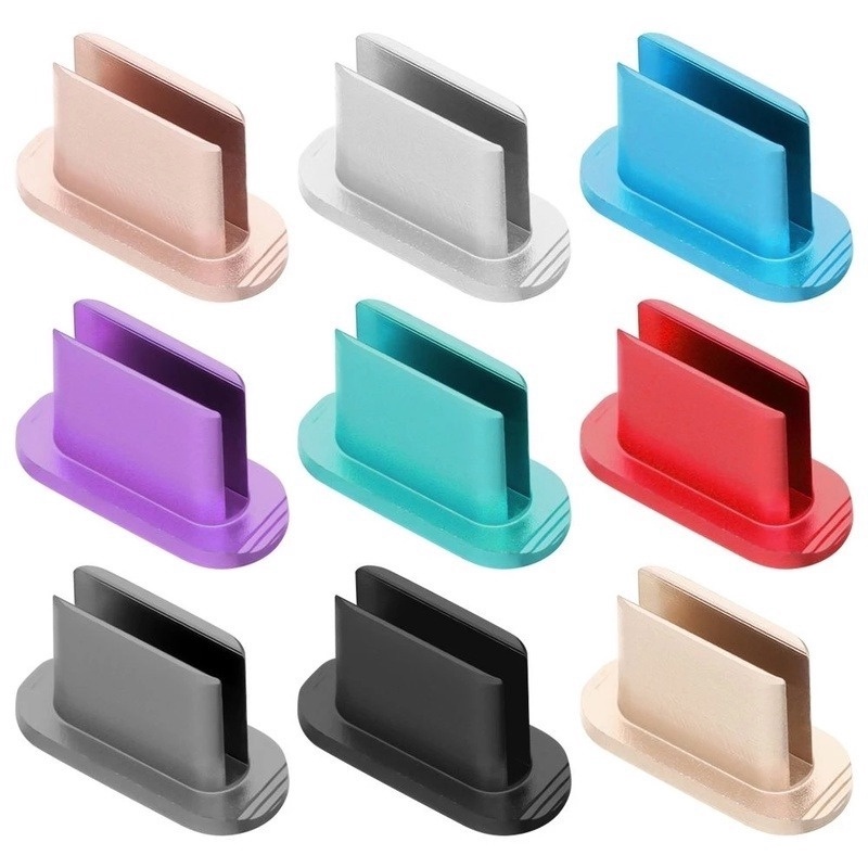 Pelindung Kabel Charger Usb Tipe C Portable Bahan Aluminum Alloy Warna-Warni Untuk Smartphone