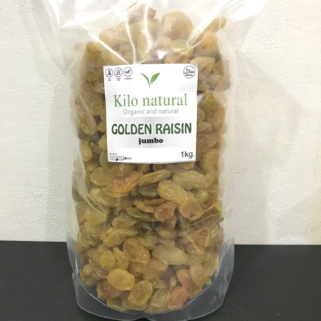 

GOLDEN RAISIN JUMBO LION 1KG