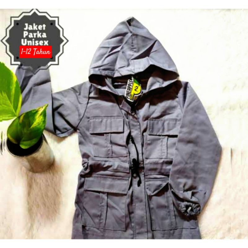 SUN-FAIZAH Jaket Anak Parka Unisex Premium Kids JA001